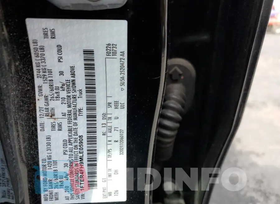 1FTER4FH9MLE05908 Photo# 12