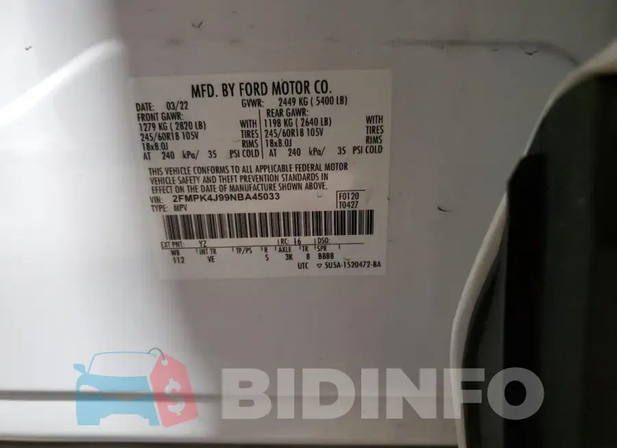 2FMPK4J99NBA45033 Photo# 13