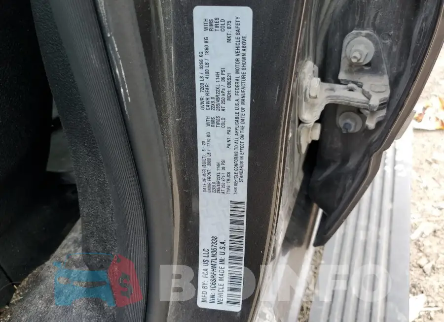1C6SRFHM7LN367338 Photo# 12