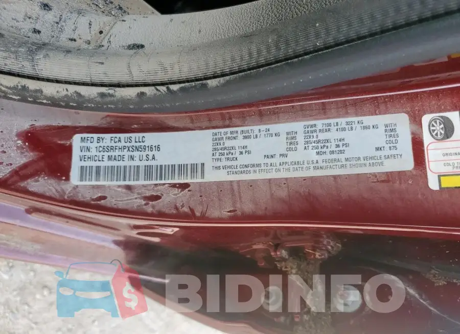 1C6SRFHPXSN591616 Photo# 12