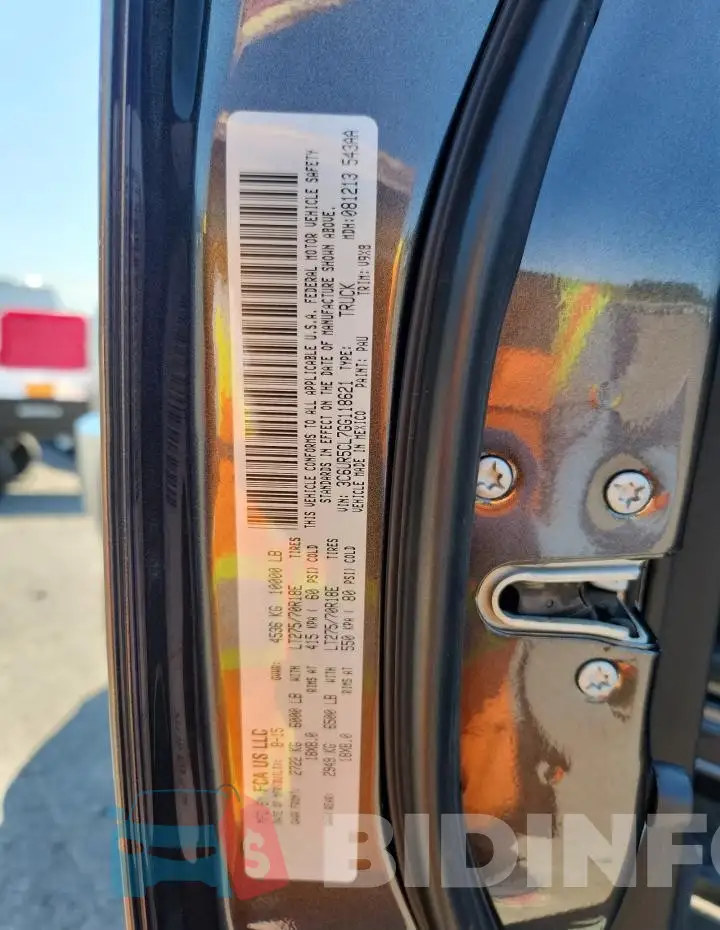 3C6UR5CL7GG118621 Photo# 12