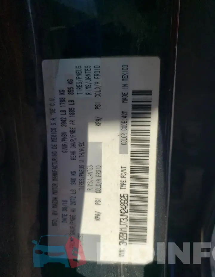 3MZBN1U73JM248925 Photo# 12