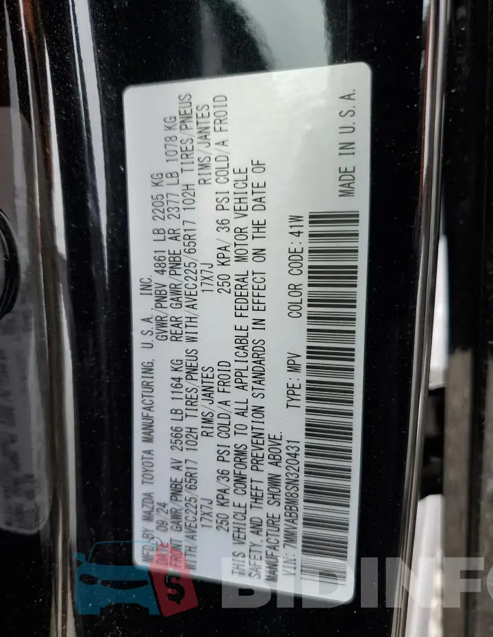 7MMVABBM8SN320431 Photo# 13