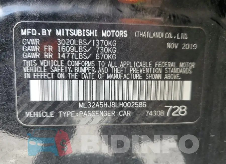 ML32A5HJ8LH002586 Photo# 12