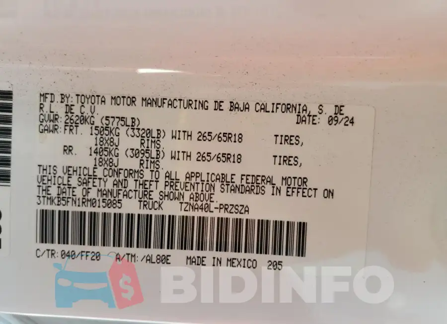3TMKB5FN1RM015085 Photo# 13