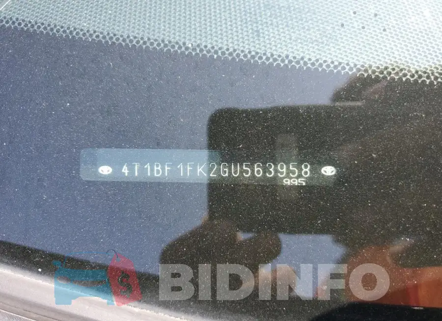 4T1BF1FK2GU563958 Photo# 12