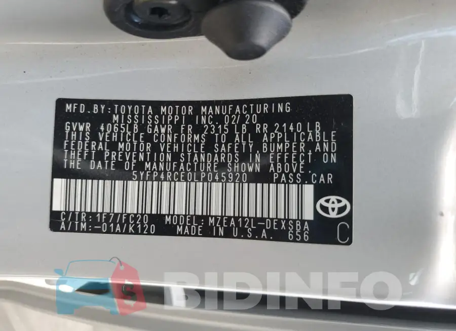 5YFP4RCE0LP045920 Photo# 13