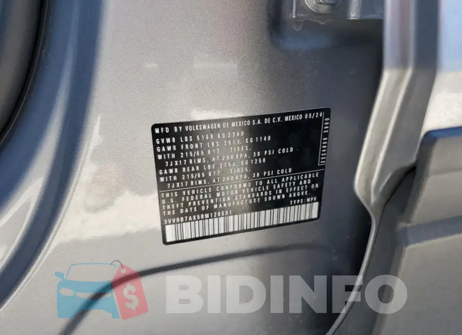 3VVRB7AX5RM128591 Photo# 13