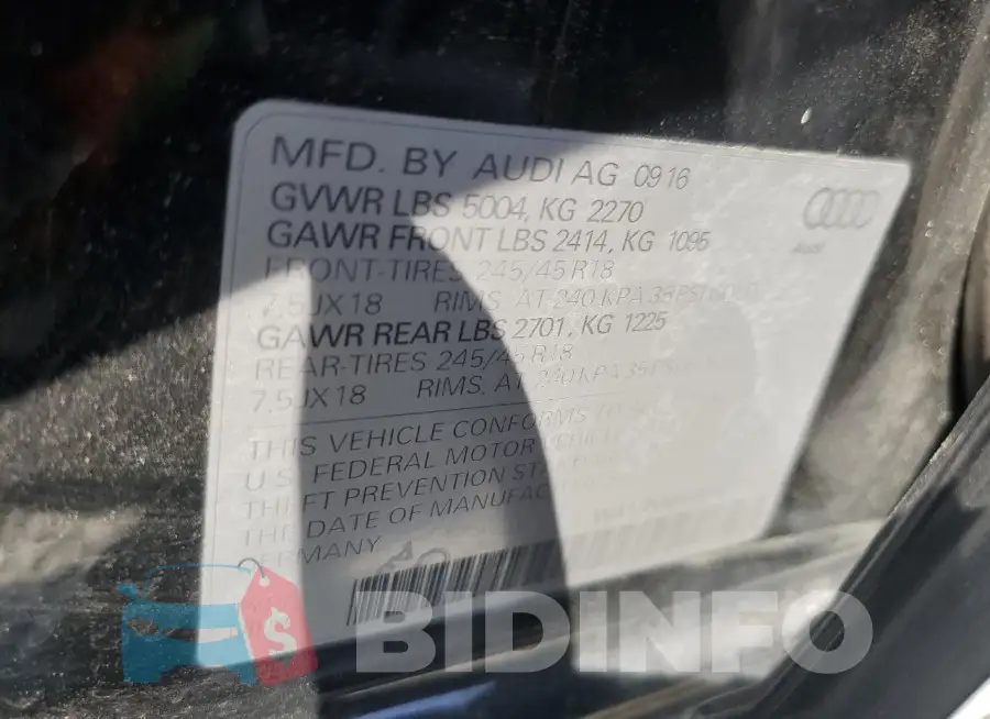 WA18NAF44HA072873 Photo# 12