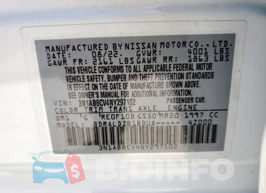 3N1AB8CV4NY297102 Photo# 13