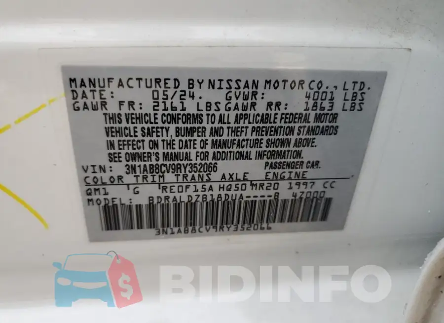 3N1AB8CV9RY352066 Photo# 12