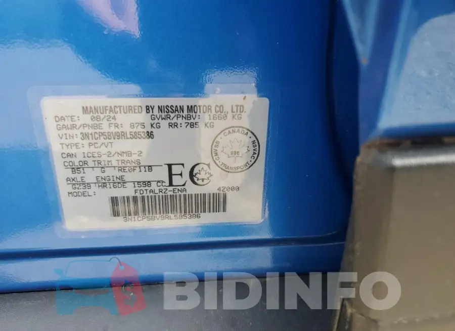 3N1CP5BV9RL585386 Photo# 13