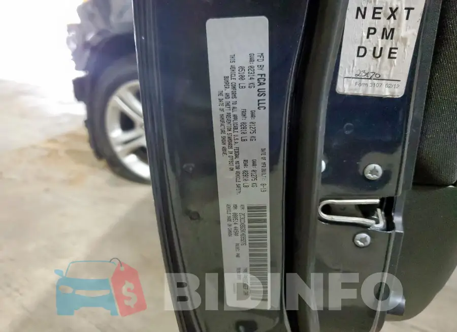 2C3CDXBG5KH699276 Photo# 13