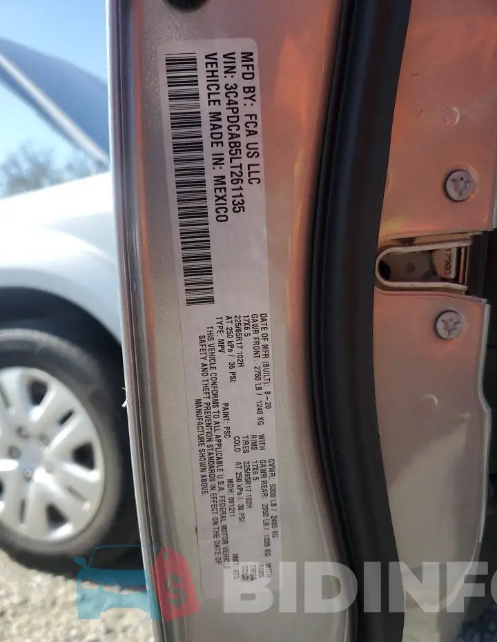 3C4PDCAB5LT261135 Photo# 14