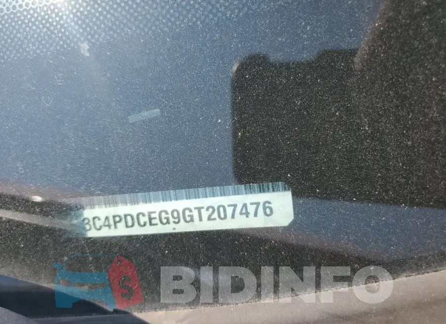 3C4PDCEG9GT207476 Photo# 14