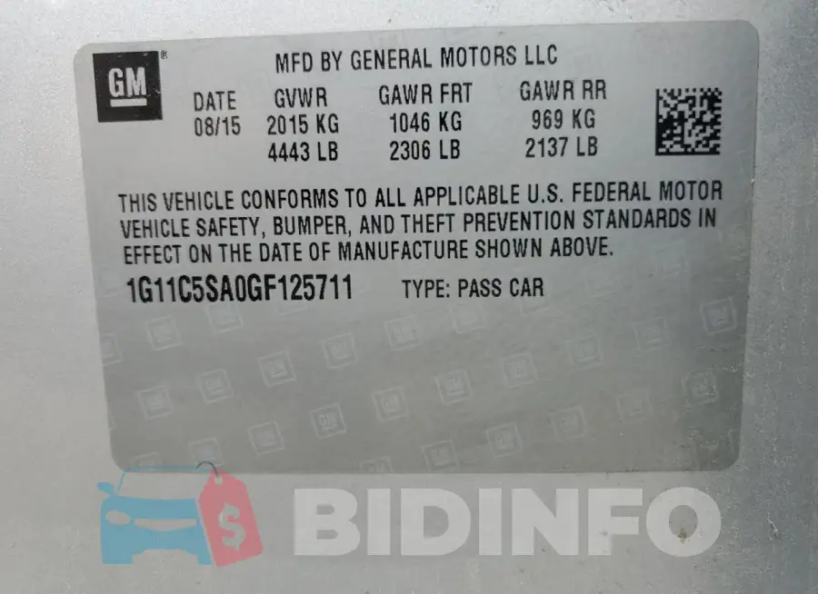 1G11C5SA0GF125711 Photo# 12