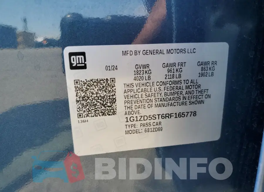1G1ZD5ST6RF165778 Photo# 12