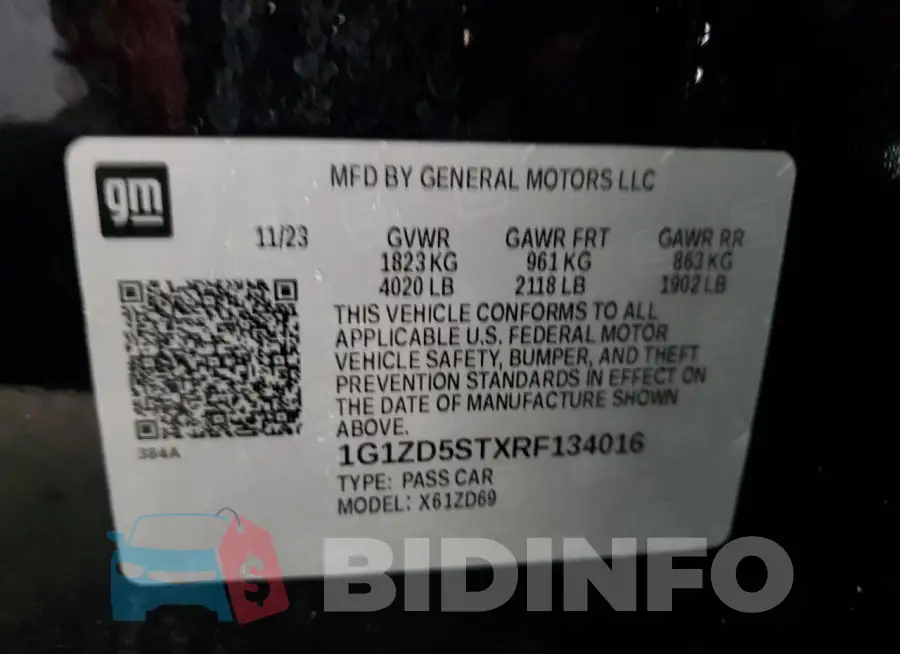 1G1ZD5STXRF134016 Photo# 12