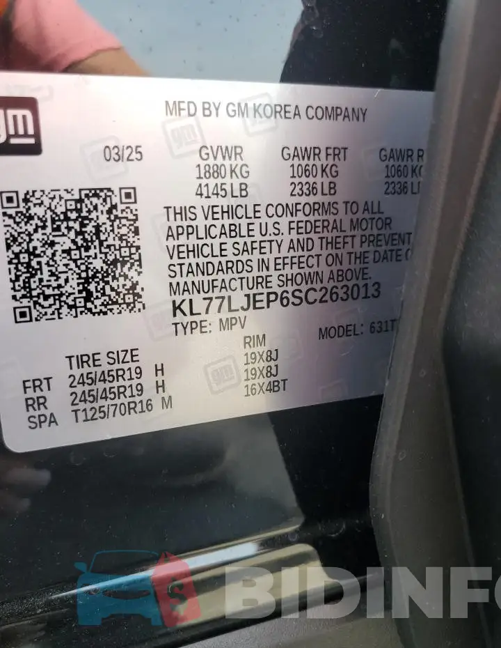 KL77LJEP6SC263013 Photo# 12