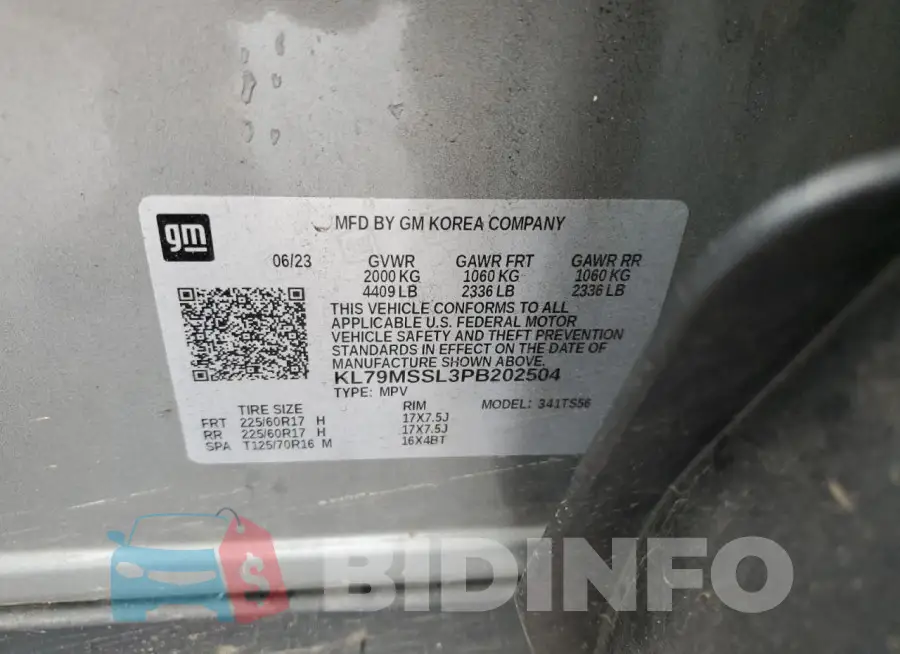 KL79MSSL3PB202504 Photo# 13