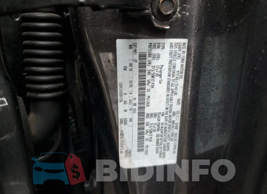 1FADP3F27GL211959 Photo# 13