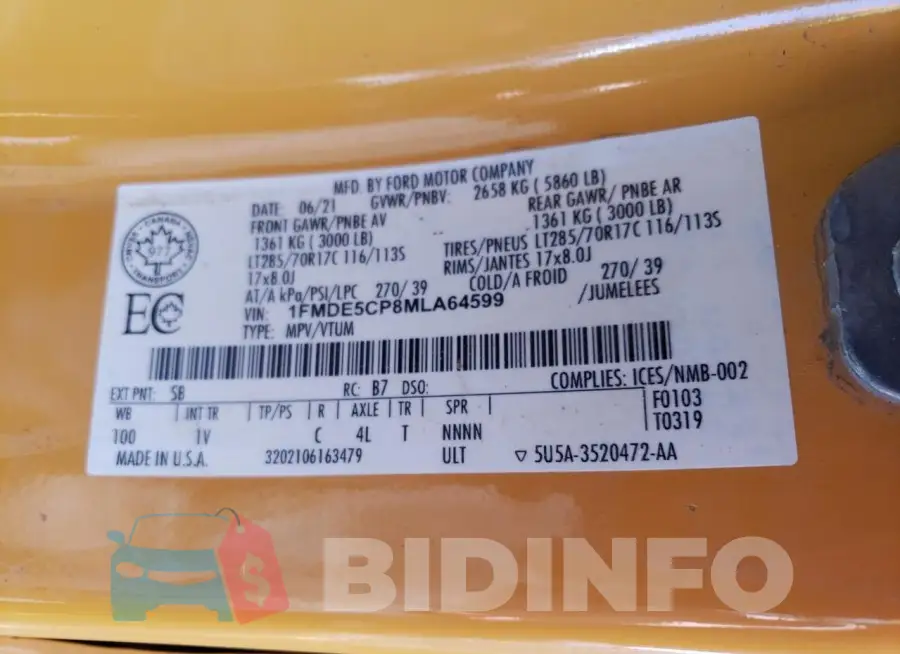 1FMDE5CP8MLA64599 Photo# 12