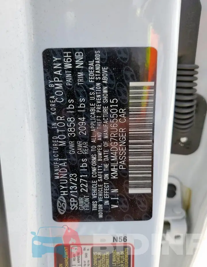 KMHLM4DG7RU655015 Photo# 12