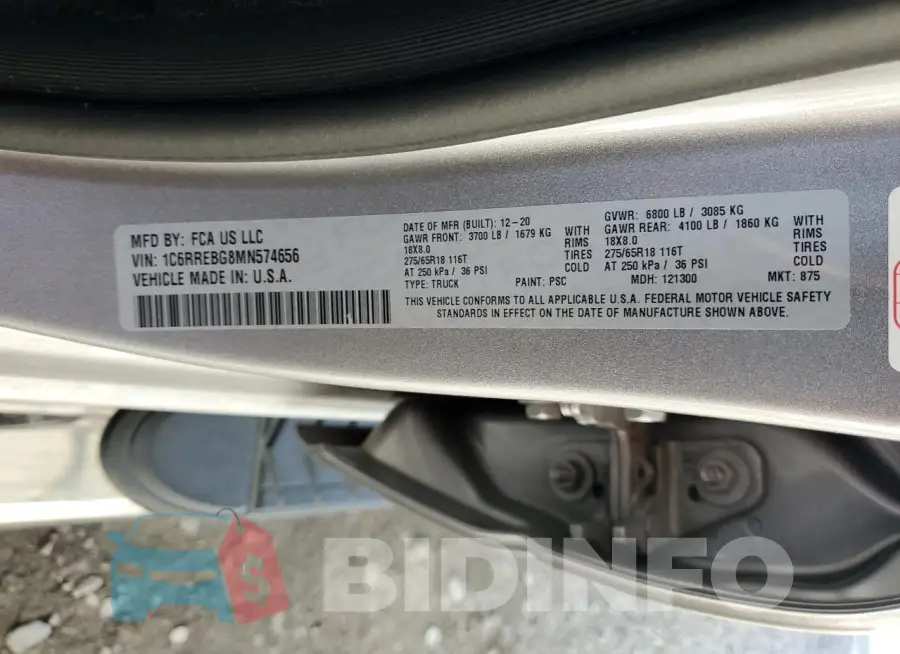 1C6RREBG8MN574656 Photo# 12