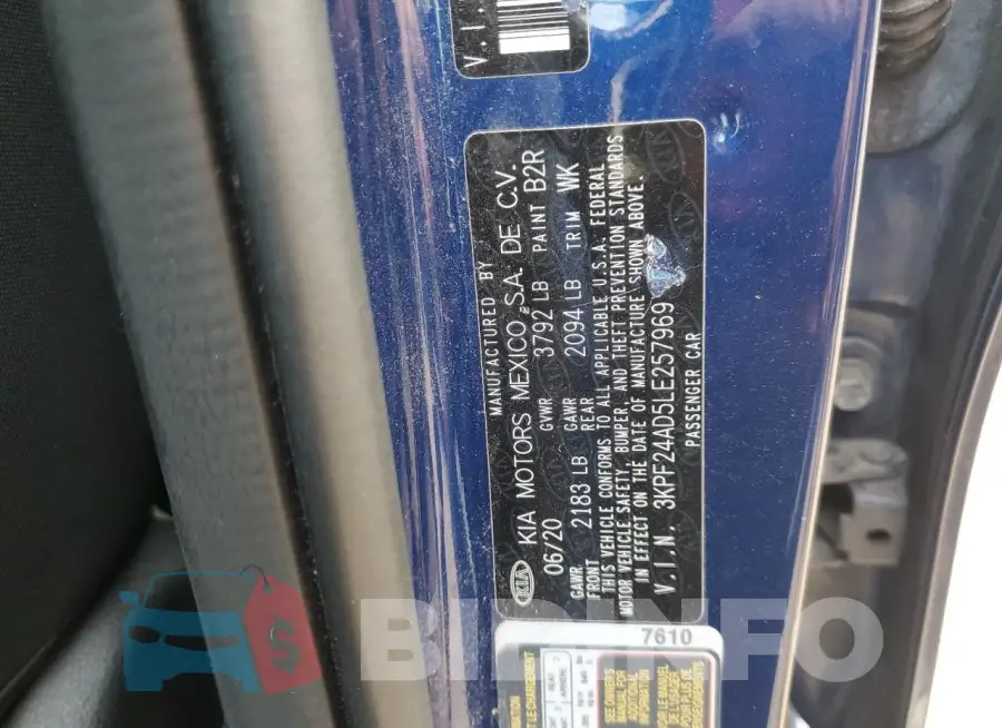 3KPF24AD5LE257969 Photo# 12
