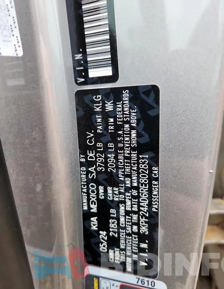 3KPF24AD6RE802831 Photo# 12