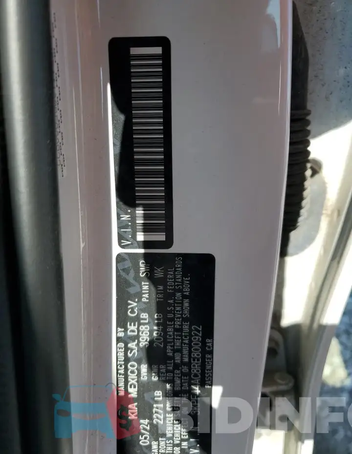 3KPF44AC8RE800922 Photo# 12