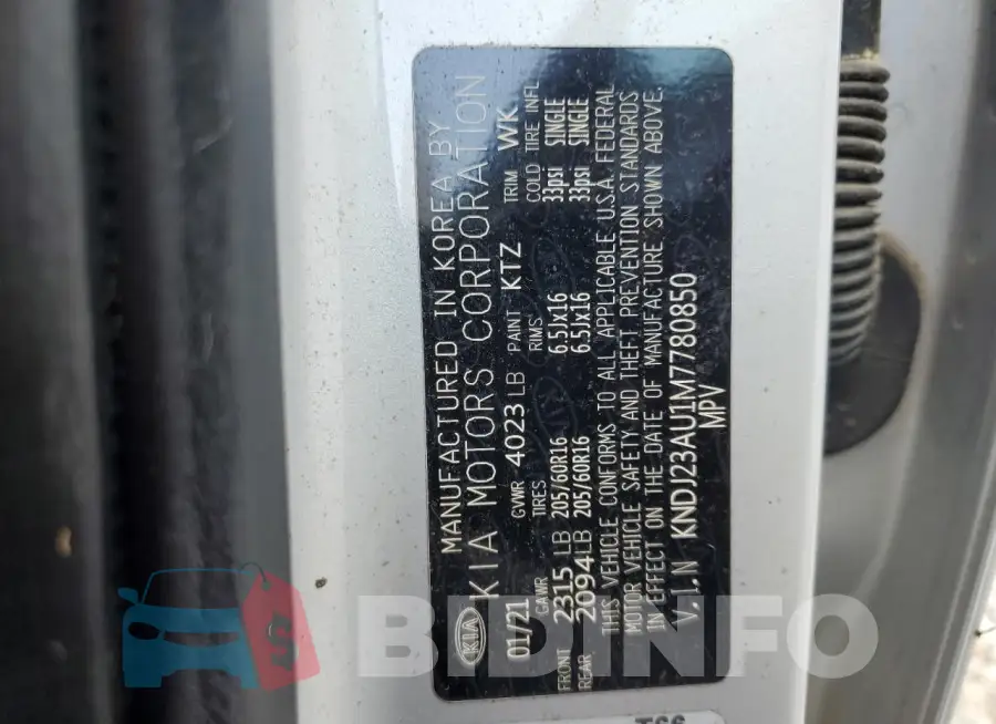 KNDJ23AU1M7780850 Photo# 13