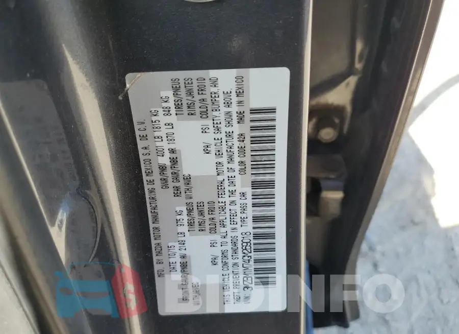 3MZBM1M74GM269018 Photo# 12