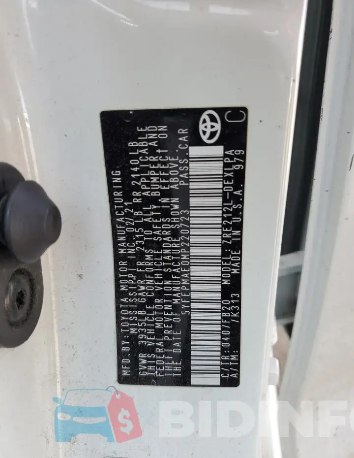 5YFEPMAE0MP220723 Photo# 12