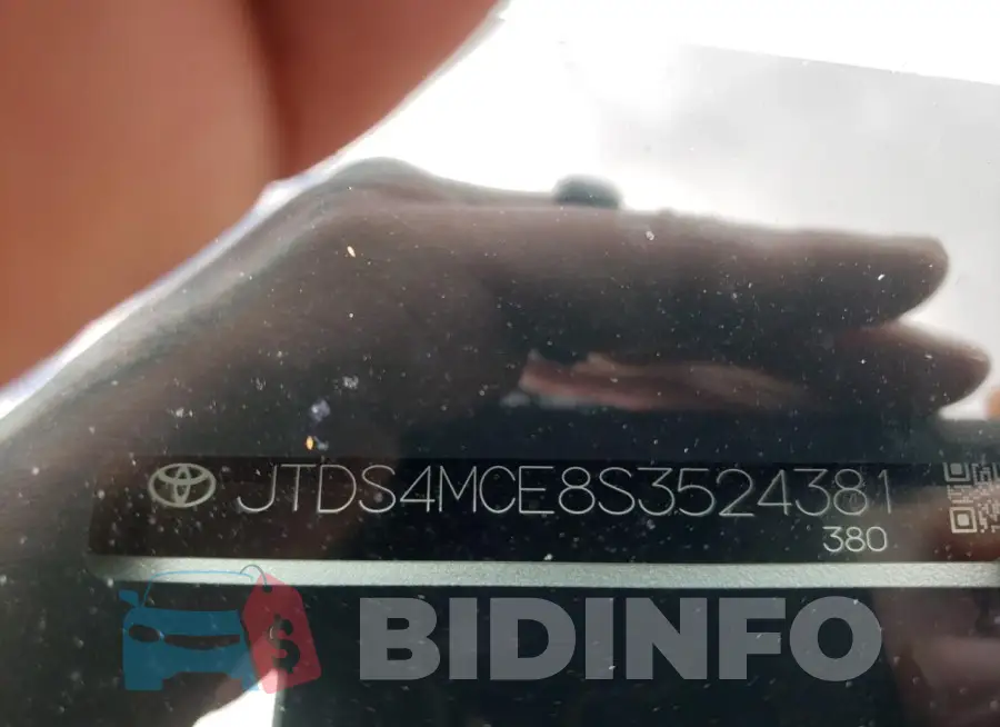 JTDS4MCE8S3524381 Photo# 12