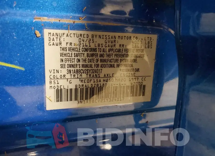 3N1AB8CV2SY324017 Photo# 12