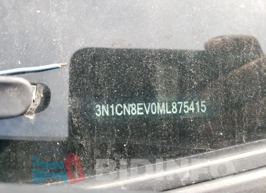 3N1CN8EV0ML875415 Photo# 12