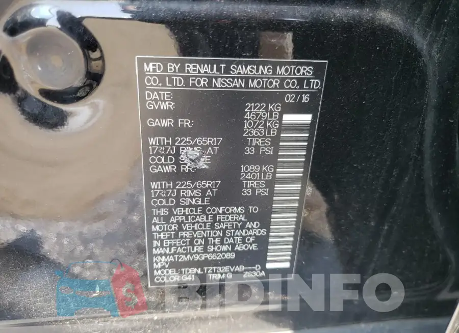 KNMAT2MV9GP662089 Photo# 12