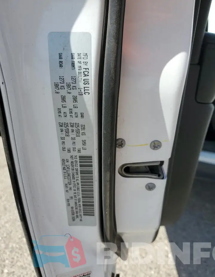 1C4PJLLB4KD377324 Photo# 12