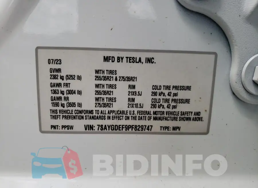 7SAYGDEF9PF829747 Photo# 12