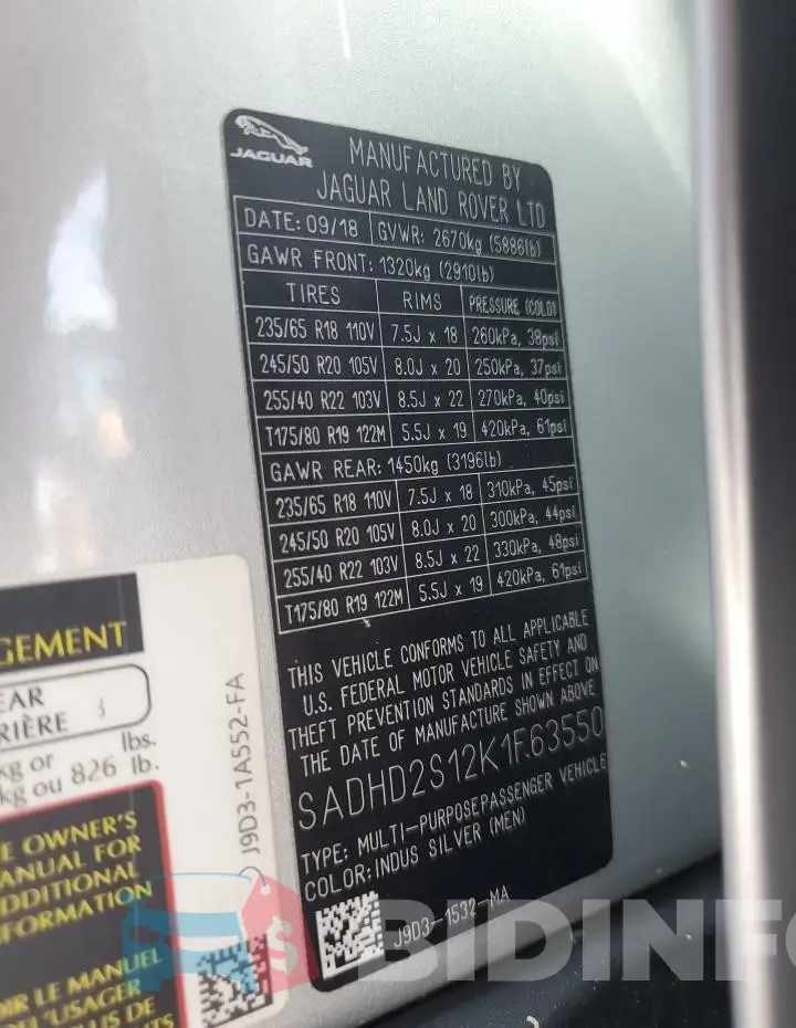 SADHD2S12K1F63550 Photo# 12