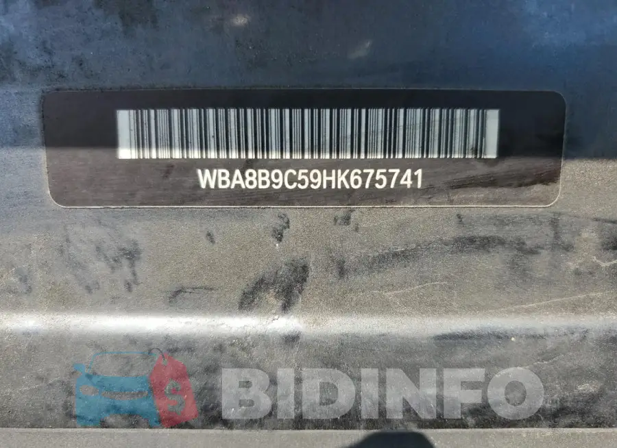 WBA8B9C59HK675741 Photo# 12