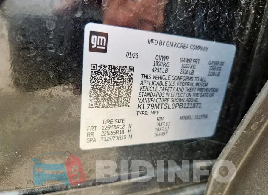KL79MTSL0PB121871 Photo# 12