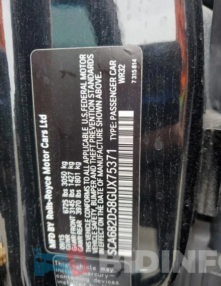 SCA682D58GUX75371 Photo# 12