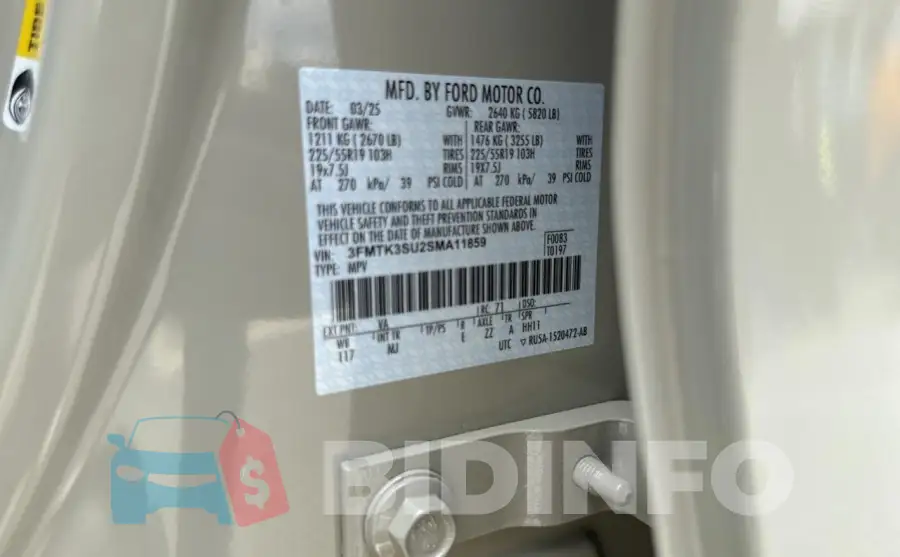 3FMTK3SU2SMA11859 Photo# 10