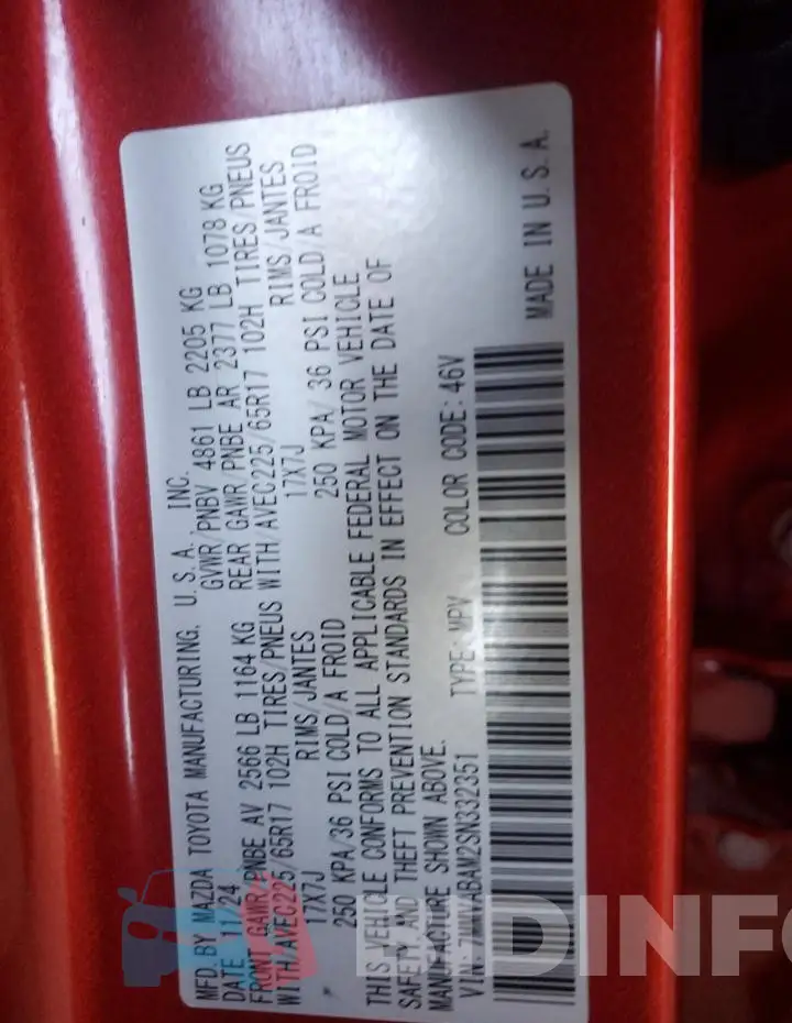 7MMVABAM2SN332351 Photo# 12