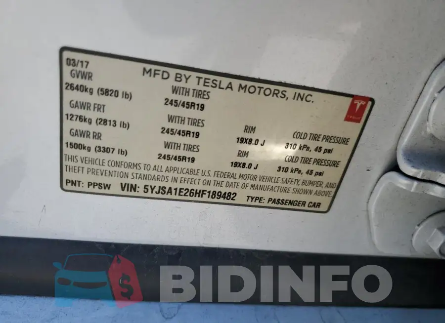 5YJSA1E26HF189482 Photo# 13
