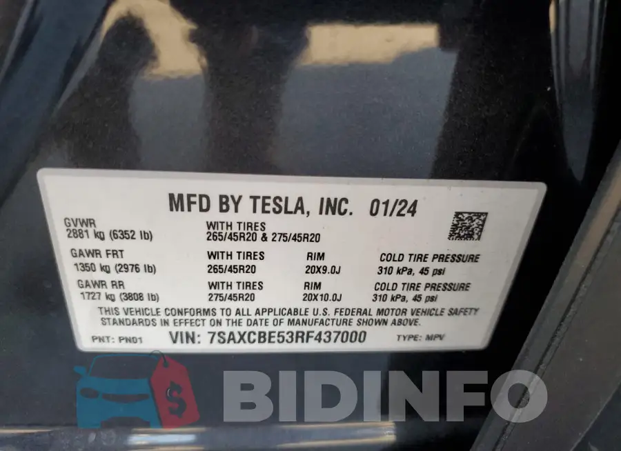 7SAXCBE53RF437000 Photo# 14