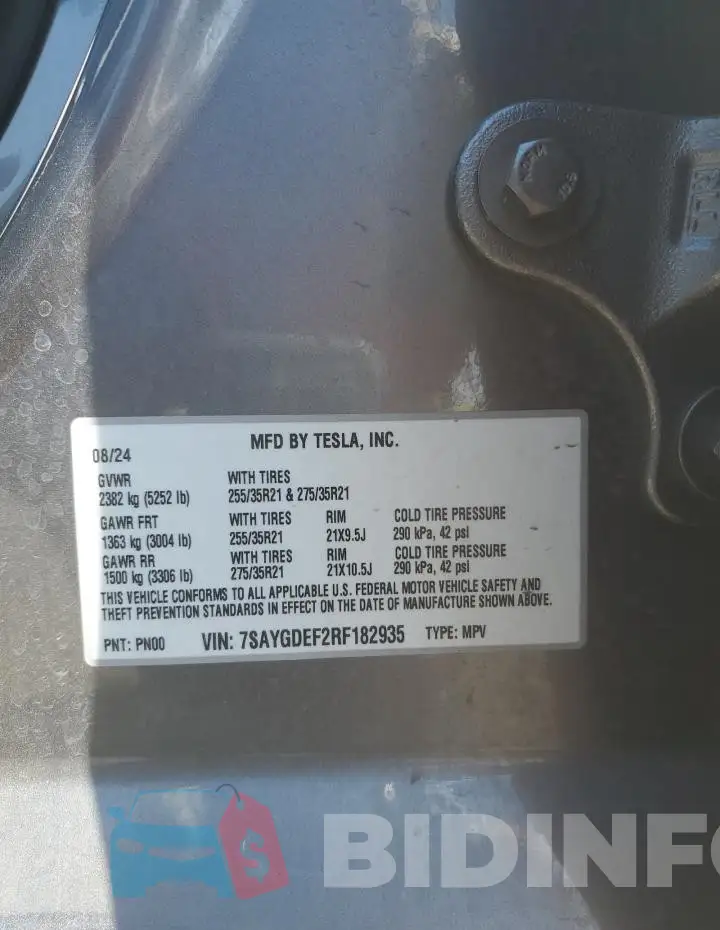 7SAYGDEF2RF182935 Photo# 13