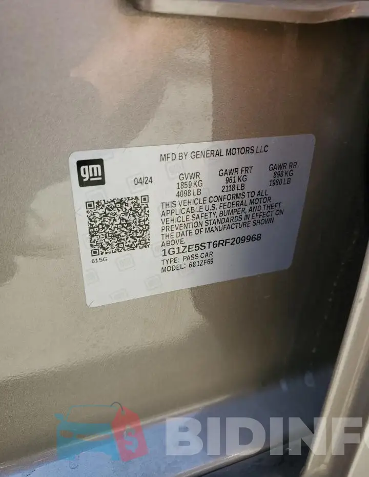1G1ZE5ST6RF209968 Photo# 12